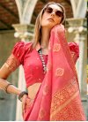 Woven Work Silk Blend Designer Contemporary Saree - 3