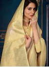 Jacquard Silk Woven Work Designer Contemporary Style Saree - 1