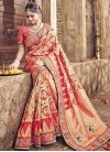 Banarasi Silk Embroidered Work Trendy Classic Saree - 1