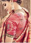 Banarasi Silk Embroidered Work Trendy Classic Saree - 2