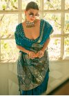 Satin Silk Designer Contemporary Style Saree For Ceremonial - 3