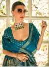 Satin Silk Designer Contemporary Style Saree For Ceremonial - 2