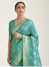 Woven Work Handloom Silk Designer Traditional Saree - 2