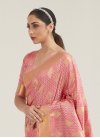 Woven Work  Handloom Silk Designer Contemporary Saree - 1