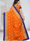 Faux Georgette Trendy Saree For Ceremonial - 2