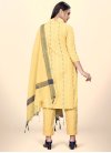 Cotton Pant Style Salwar Kameez For Casual - 1