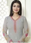 Blooming Ayesha Takia Embroidered Work Pakistani Straight Salwar Suit - 1