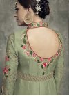 Embroidered Work Long Length Designer Anarkali Suit - 2