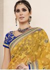 Net Booti Work Traditional Saree For Party - 1