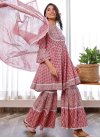 Cotton Floral Work Readymade Salwar Suit - 2