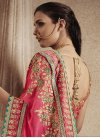 Art Silk Half N Half Designer Saree For Bridal - 1