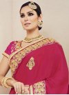 Exquisite Satin Silk Contemporary Saree - 1
