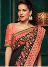 Embroidered Work Contemporary Saree - 2