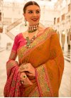 Woven Work Trendy Classic Saree For Festival - 2