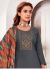 Reyon  Palazzo Designer Salwar Suit For Ceremonial - 1