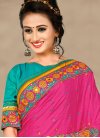 Embroidered Work Contemporary Saree For Festival - 2