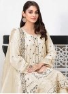Pant Style Pakistani Salwar Kameez For Ceremonial - 1