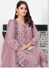 Georgette Pant Style Pakistani Salwar Suit For Festival - 1