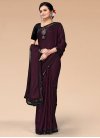 Satin Georgette Traditional Designer Saree For Casual - 2