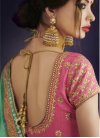 Silk Embroidered Work Contemporary Style Saree - 2