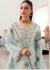 Georgette Pant Style Pakistani Salwar Kameez - 1