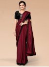 Satin Georgette Traditional Designer Saree For Casual - 2