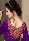 Silk Lace Work Designer Traditional Saree - 2