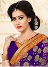 Awe Pure Georgette Embroidered Work Designer Contemporary Saree For Ceremonial - 1