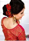 Silk Embroidered Work Traditional Saree For Bridal - 1