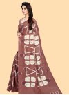 Crepe Silk Digital Print Work Traditional Designer Saree - 2