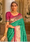 Banarasi Silk Designer Traditional Saree For Ceremonial - 2