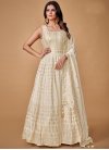 Georgette Readymade Designer Gown For Bridal - 3