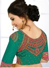 Pretty Jute Silk Embroidered Work Trendy Classic Saree - 1