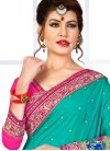 Versatile Silk Embroidered Work Trendy Classic Saree For Bridal - 2