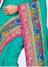 Versatile Silk Embroidered Work Trendy Classic Saree For Bridal - 1