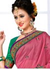 Exotic Embroidered Work Traditional Saree For Bridal - 2