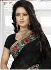 Chic Embroidered Work Classic Saree For Ceremonial - 1