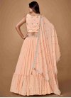Georgette Trendy Designer Lehenga Choli For Bridal - 1