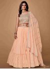 Georgette Trendy Designer Lehenga Choli For Bridal - 3
