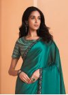 Satin Silk Designer Contemporary Style Saree For Party - 2