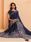 Satin Silk Designer Contemporary Saree - 4