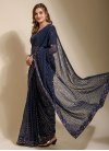 Lace Work Faux Georgette Traditional Designer Saree - 3