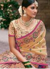 Embroidered Work Banarasi Silk Classic Saree - 1