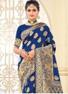 Art Silk Contemporary Style Saree For Casual - 1