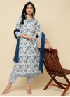 Print Work Cotton Readymade Salwar Suit - 4