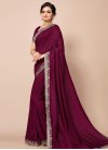 Embroidered Work Traditional Designer Saree For Casual - 2