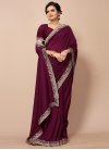 Embroidered Work Traditional Designer Saree For Casual - 1
