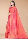 Silk Blend Woven Work Designer Traditional Saree - 2