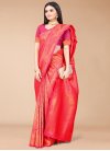 Silk Blend Woven Work Designer Traditional Saree - 1