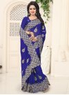 Faux Georgette Classic Saree For Ceremonial - 1